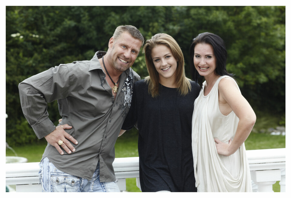Michael, Camilla og Maria i 'Familien fra Holtewood' (Foto: TV3)