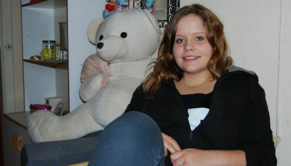 Sabrina Larsen blev mor som 14-årig FOTO: SBS / Per Rasmussen