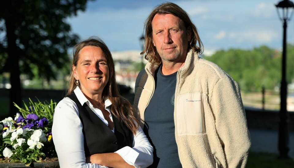 Anne Hjernøe og Anders Agger