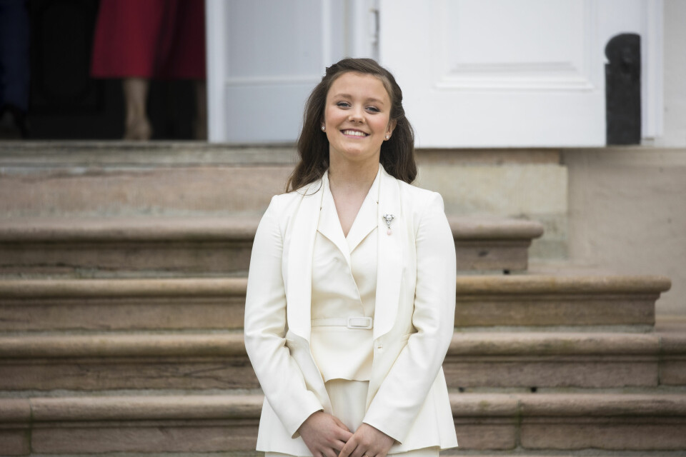 Prinsesse Isabellas konfirmation på Fredenborg Slot.