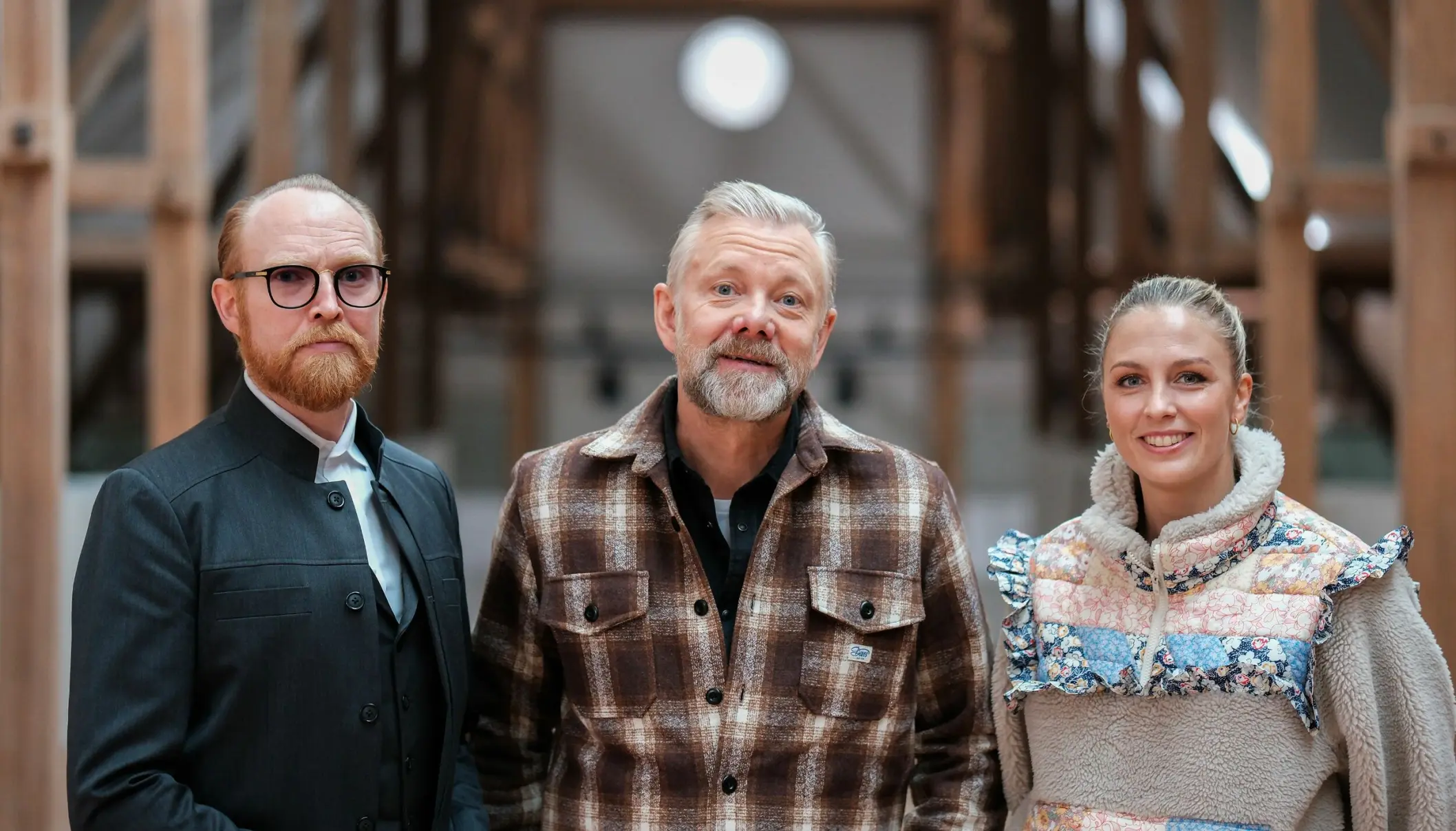 iJan Hellesøe og Josefine Høgh manipulerede Casper Christensen som det første offer i ny sæson af 'I hjernen på stjernen'