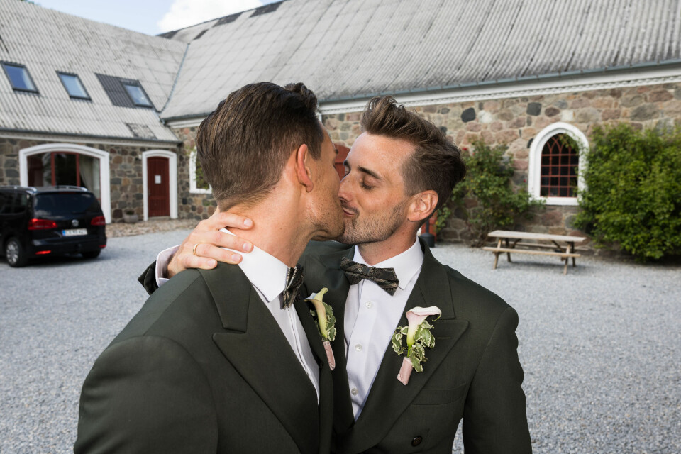 Frederik og Mortens bryllup 28. maj 2023
