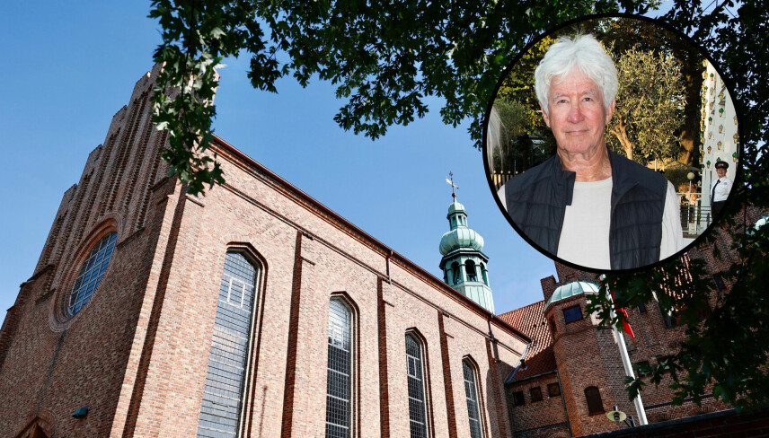 Eddie Skoller bisættes ved Messiaskirken i Charlottenlund.