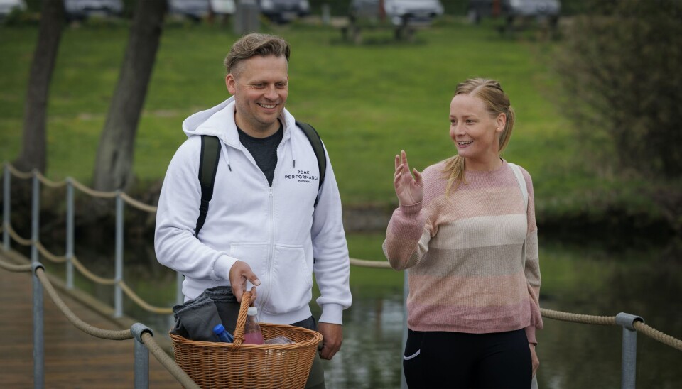 Niels Erik og Christina i 'Landmand søger kærlighed' Niels Erik og Christina i 'Landmand søger kærlighed'