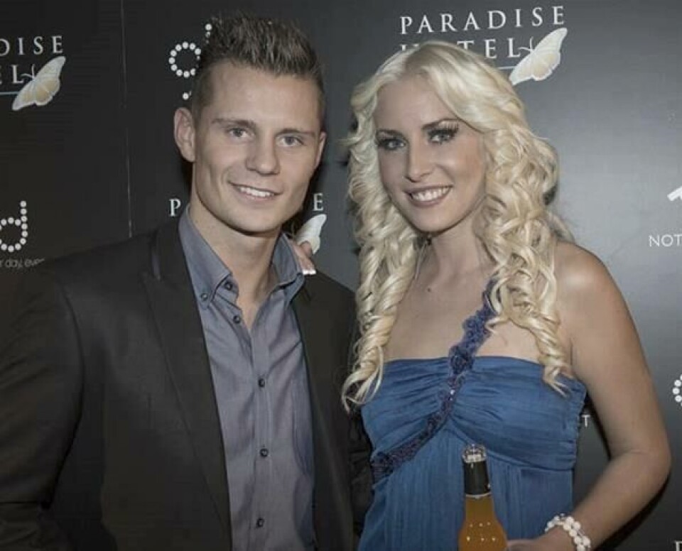 Kasper og Malene, da de stadig var kærester (Foto: TV3) Kasper og Malene, da de stadig var kærester (Foto: TV3)