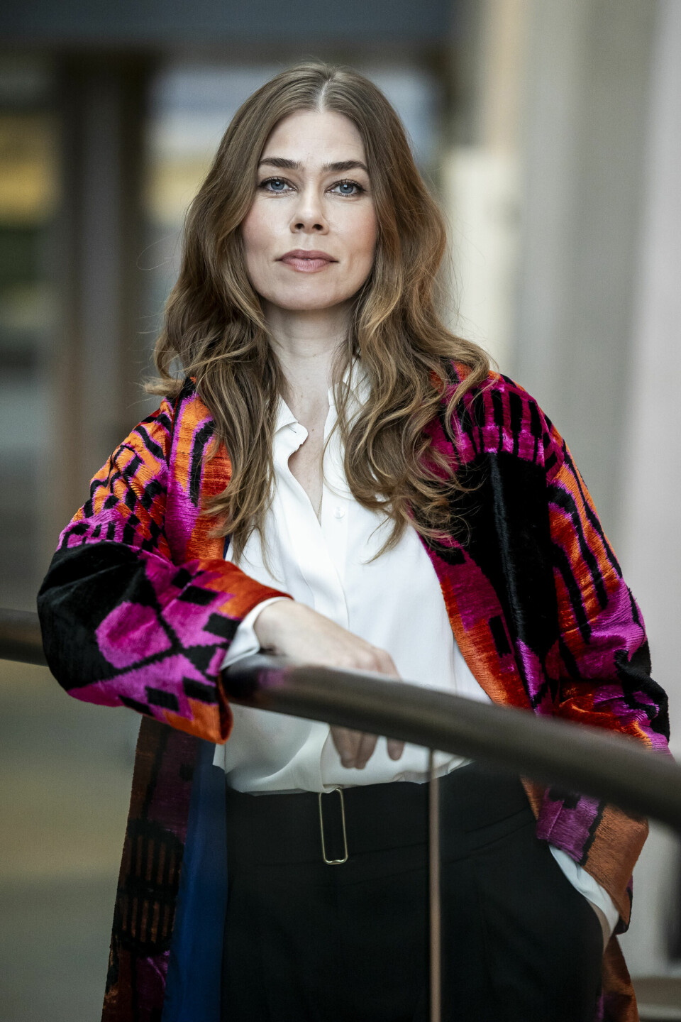 Birgitte Hjort Sørensen, 41, spiller
godsejerdatteren Kajsa Corfitzen.