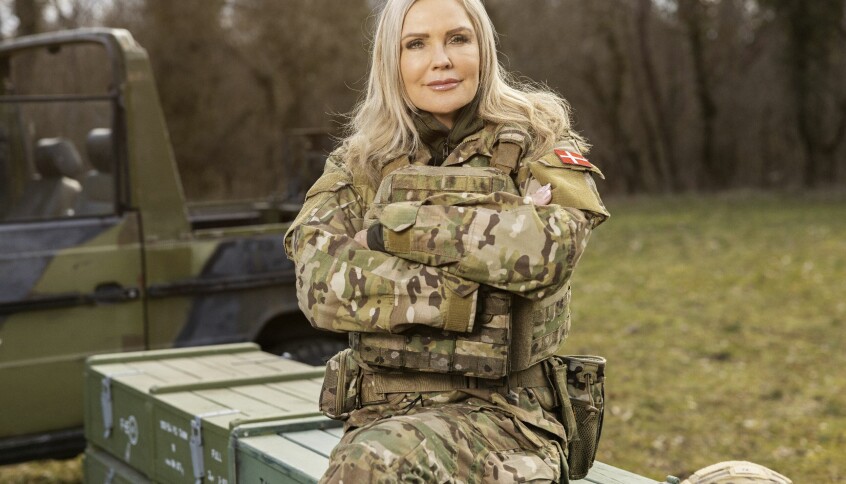 Janni Ree i 'Stjerner i trøjen'.