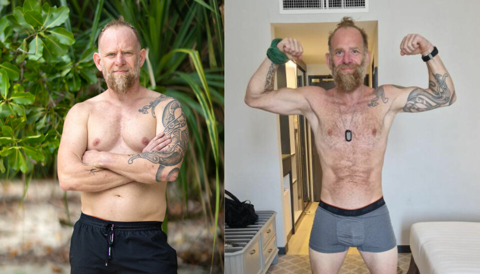 Lars før og efter 'Robinson' 2023