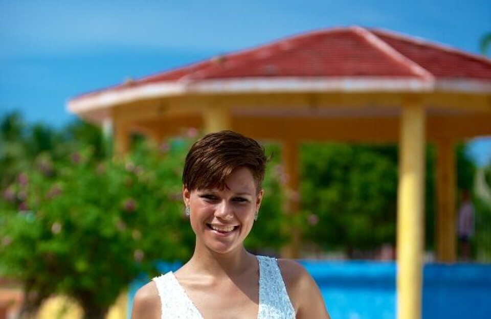 Freja i 'Paradise Hotel'. (Foto: TV3) Freja i 'Paradise Hotel'. (Foto: TV3)