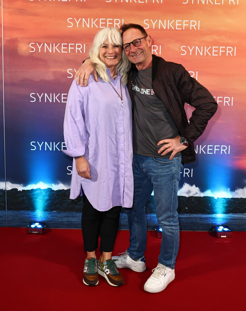 Karen og Jan Linnebjerg til premiere på Synkefri