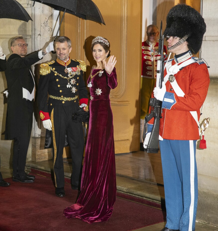 Kronprinsesse Mary og kronprins Frederik.