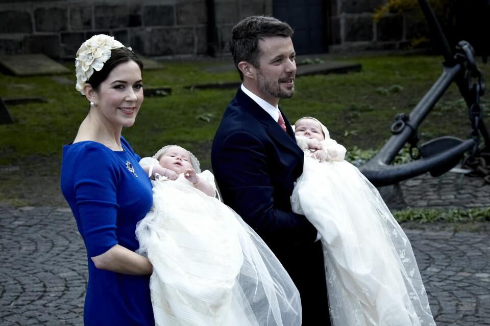 Torsdag den 14. april 2011kronprinsesse Mary og kronprins Frederik