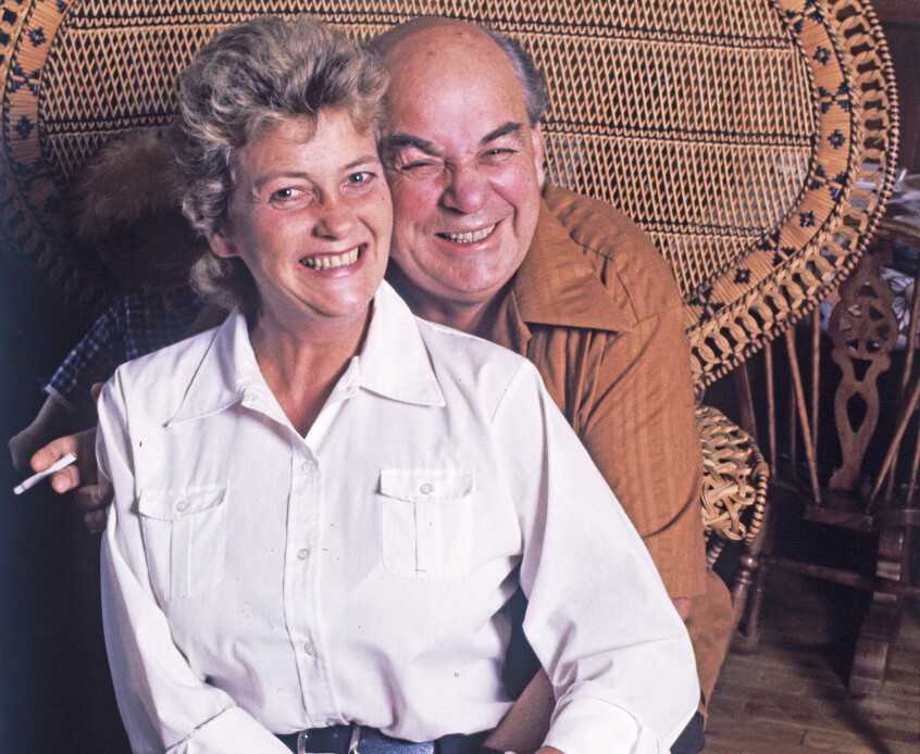 Grethe Sønck og Volmer-Sørensen nåede at få 24 år sammen.