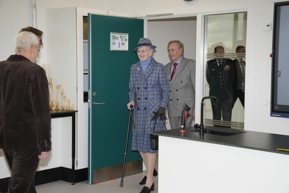 Dronningen indvier Prins Henriks Skoles nye bygninger.