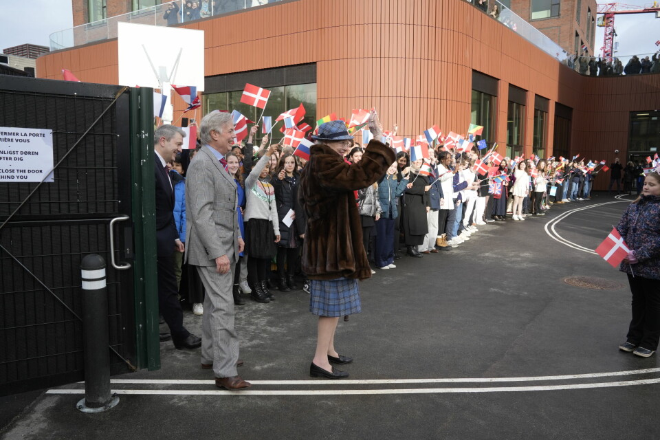 Dronningen indvier Prins Henriks Skoles nye bygninger.