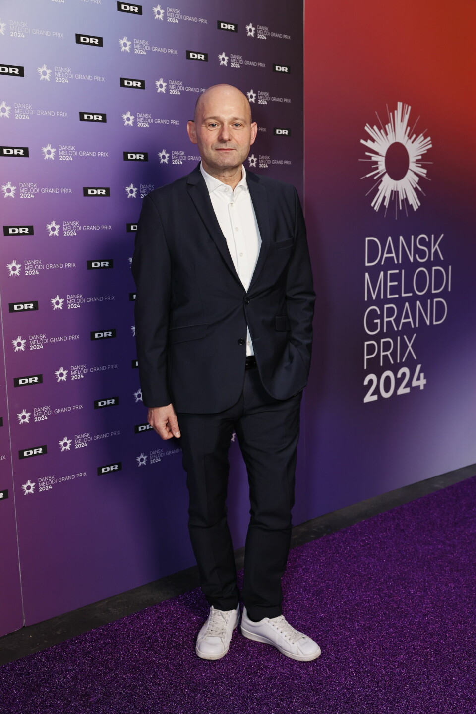 Søren Pape Poulsen til 'Dansk Melodi Grand Prix'.