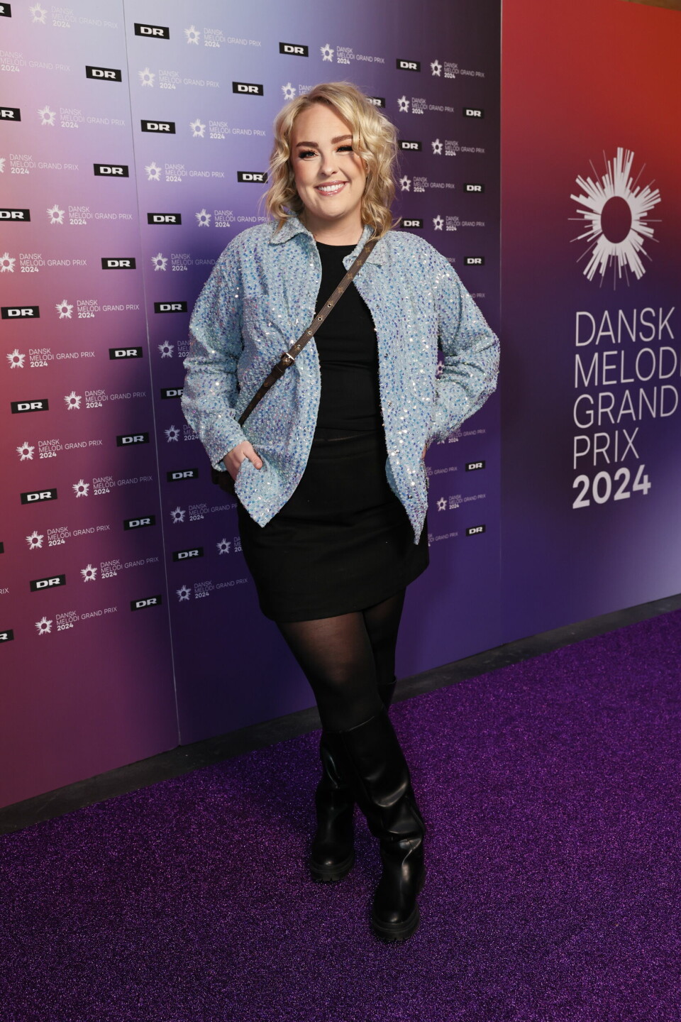 Julia Sofia Aastrup til 'Dansk Melodi Grand Prix'.