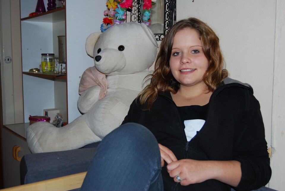 Sabrina Larsen blev mor som 14-årig FOTO: SBS / Per Rasmussen Sabrina Larsen blev mor som 14-årig FOTO: SBS / Per Rasmussen