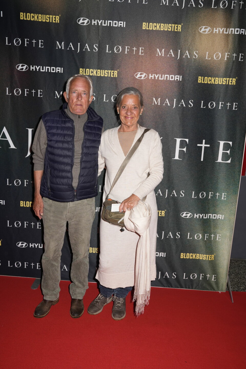 Peter Hesse Overgaard med hustru Hanne Trolle.