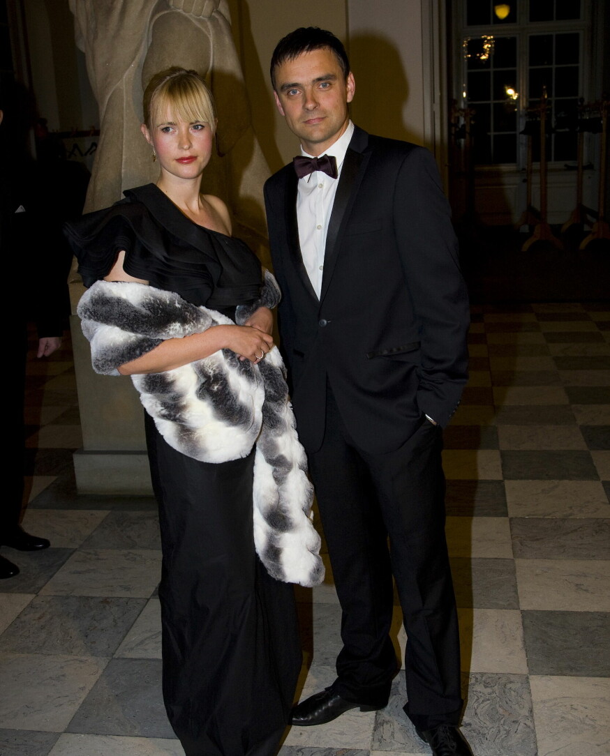 Stine Ellerbæk og Simon Kvamm i 2009