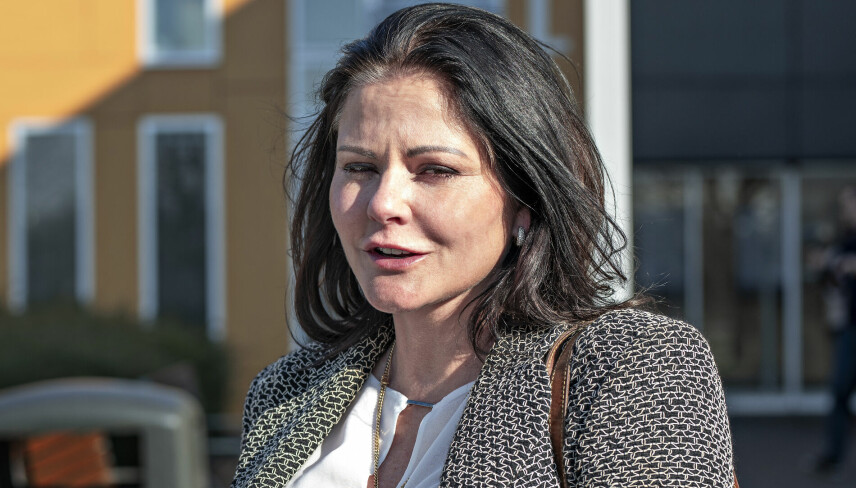 Maria Hirse ved Retten i Helsingør i 2019.