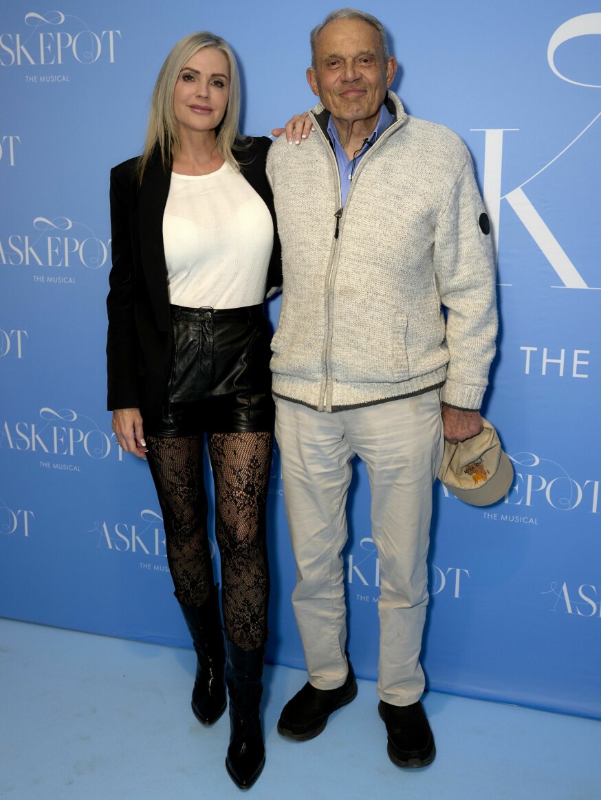 Janni og Karsten Ree ved premieren på 'Askepot - The Musical).
