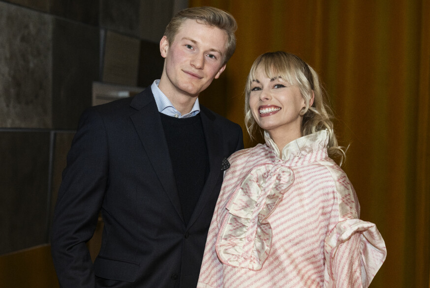 Albert Harson og Jenna Bagge til premiere på Joey Moes film "Ripple" i Big Bio i København.