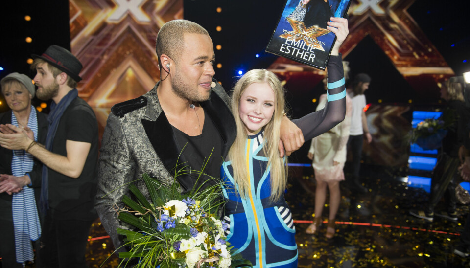 X Factor finaleFredag den 27. marts 2015 Emilie Esther og Remee