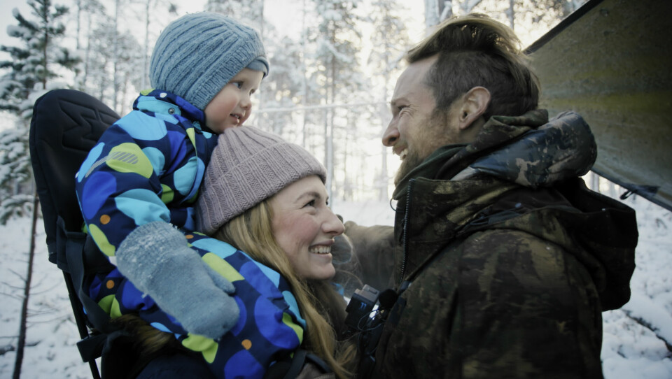Ulriks og hans familie. Foto: Andreas Roosvall