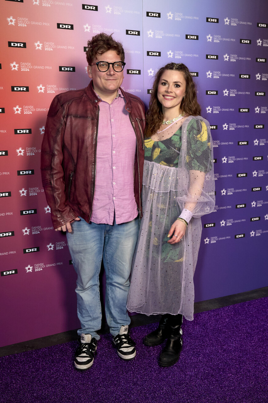 Heino Hansen og Cecilia Hansen til Dansk Melodi Grand Prix 2024