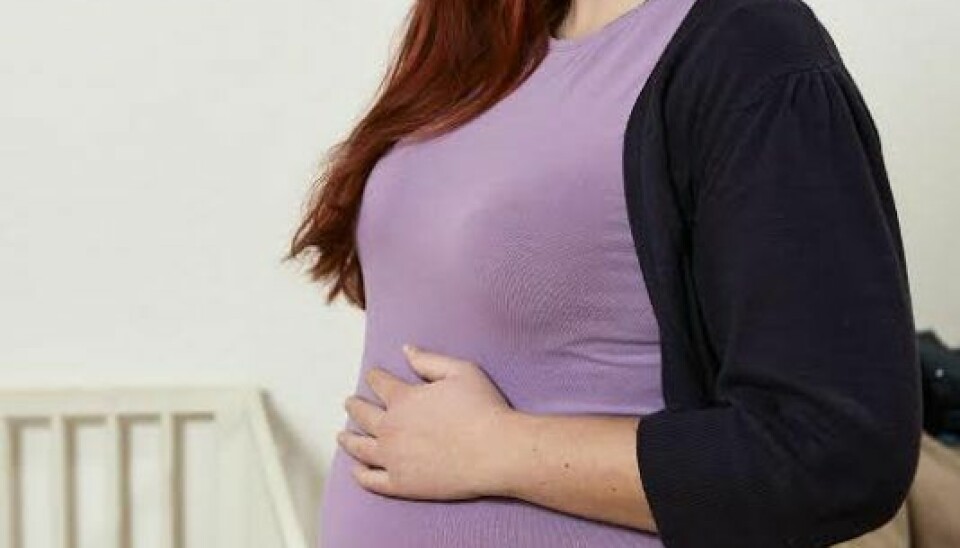 Maria glæder sig til at blive mor.  Foto: Kanal 4/Janus Nielsen)