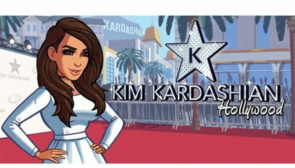 Det er dette spil. som Kim tjener gode penge på.(Foto: Instagram/Kimkardashian)