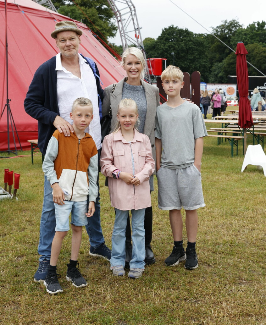 Andreas Bo og familien i Flying Superkids