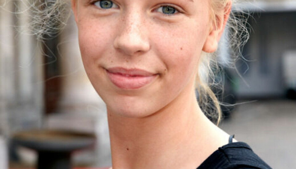 Sådan så Alma ud, da hun medvirkede i 'Danmarks næste Topmodel' tilbage i 2013. (Foto: Krestine Havemann)
