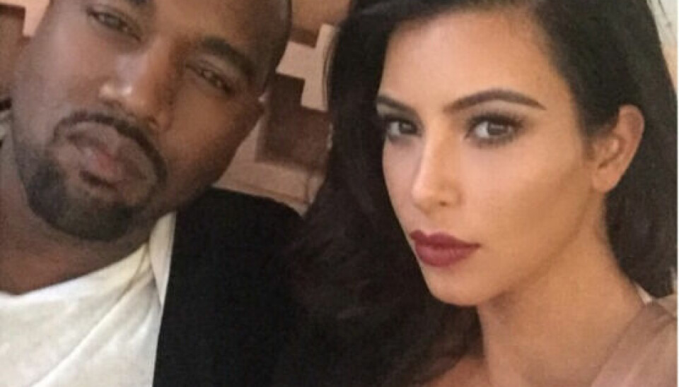 Kanye West og Kim Kardashian West. Foto: Instagram / kimkardashian