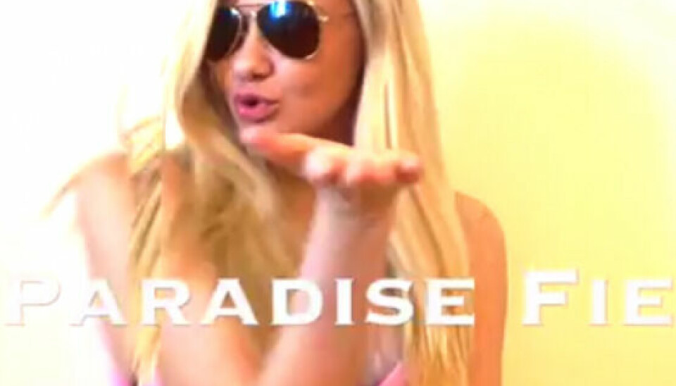 Mød 'Paradise'-Fie (Foto: Youtube)