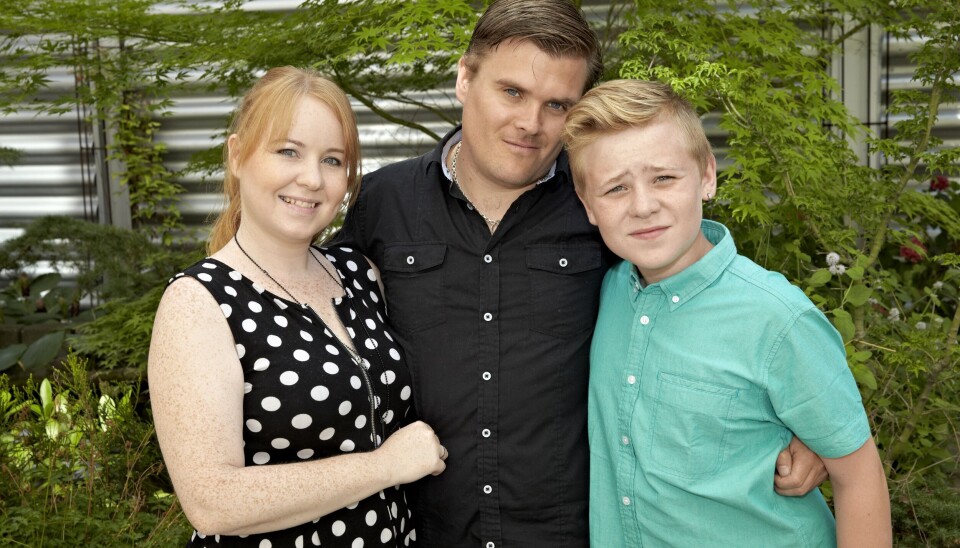 Nadja Kaagh, ægtemand René og drengene Sakarias og Sebastian er også med. (Foto: Krestine Havemann/SBS) Nadja Kaagh, ægtemand René og drengene Sakarias og Sebastian er også med. (Foto: Krestine Havemann/SBS)