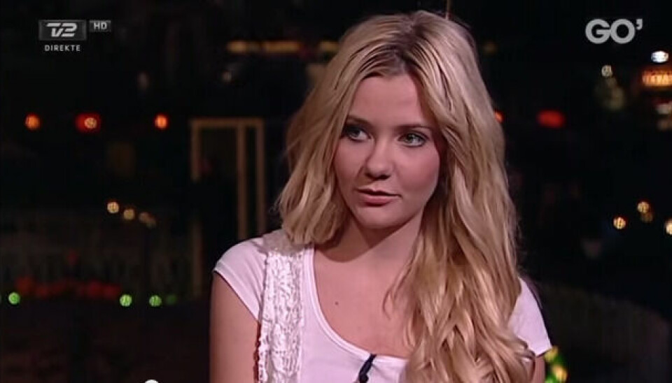 Fie i aftenshowet 2012 (Foto: TV2)
