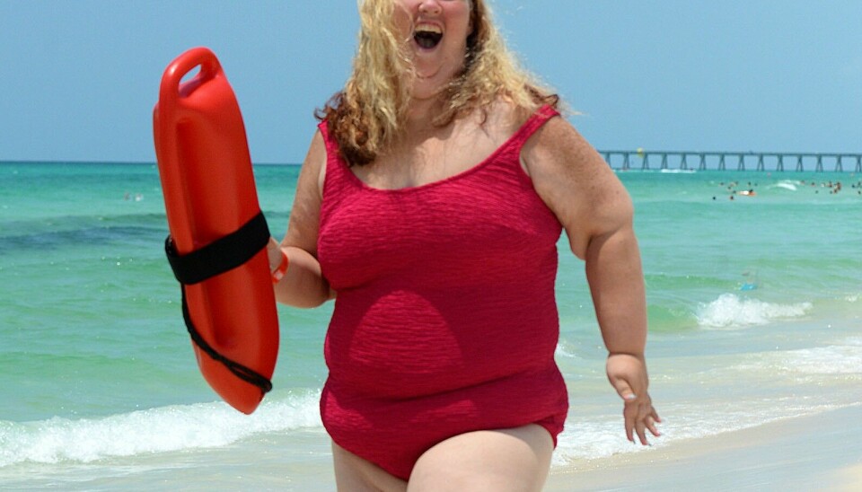 Mama June giver den gas som Baywatch-babe (Foto: All Over)