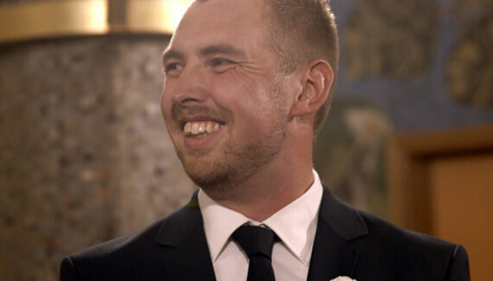 Jakob, da han deltog i 'Gift ved første blik' (Foto: Snowman/DR)