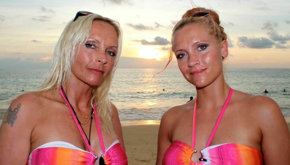 Joy og Mia har både været i Sunny Beach og Thailand sammen. FOTO: SBS TV