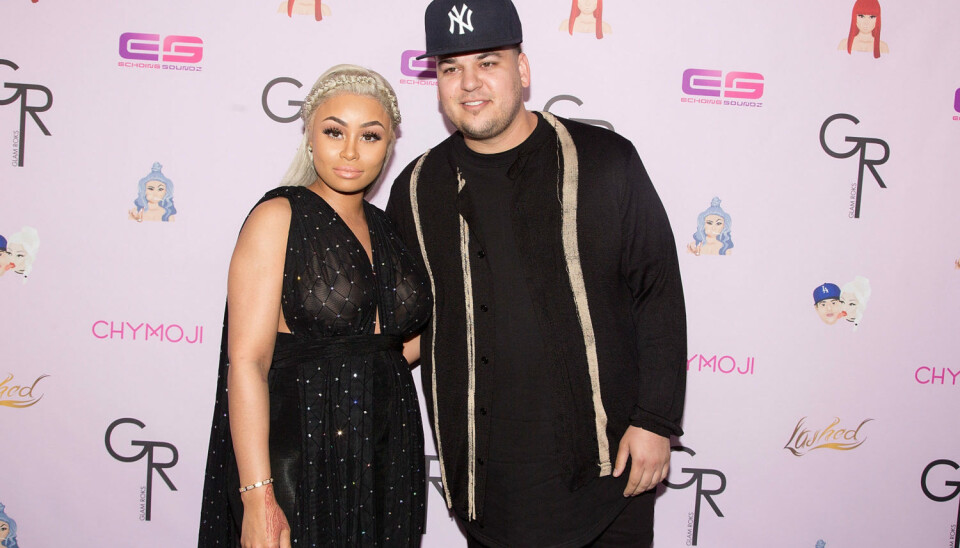 Rob Kardashian og Blac Chyna. (Foto: Getty Images)