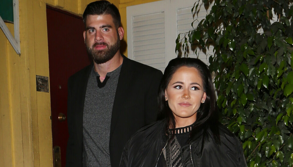 Jenelle med David Eason. (Foto: All Over)