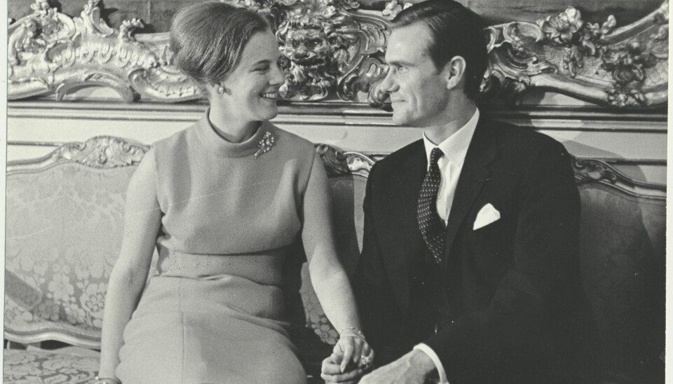 H.K.H Dronning Margrethe 1966
'Forlovelsestiden' (Foto: Egmont Historiske Arkiv)