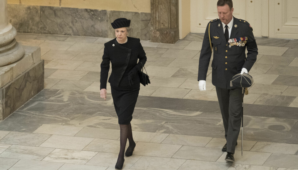 Prinsesse Benedikte ankommer (Foto: Klaus Bo Christensen)