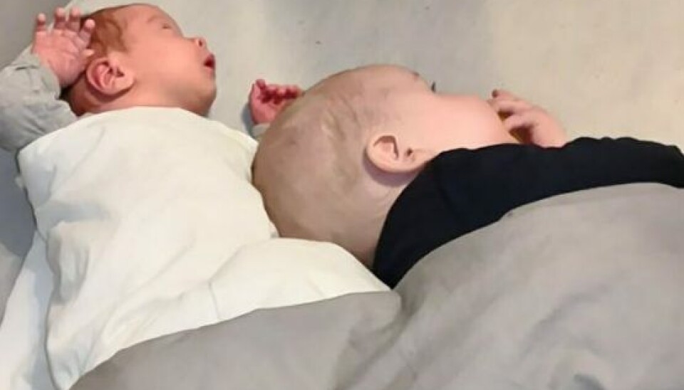 Der er kun ét år og fire dage mellem Mika og Cody. (Foto: Privat) Der er kun ét år og fire dage mellem Mika og Cody. (Foto: Privat)