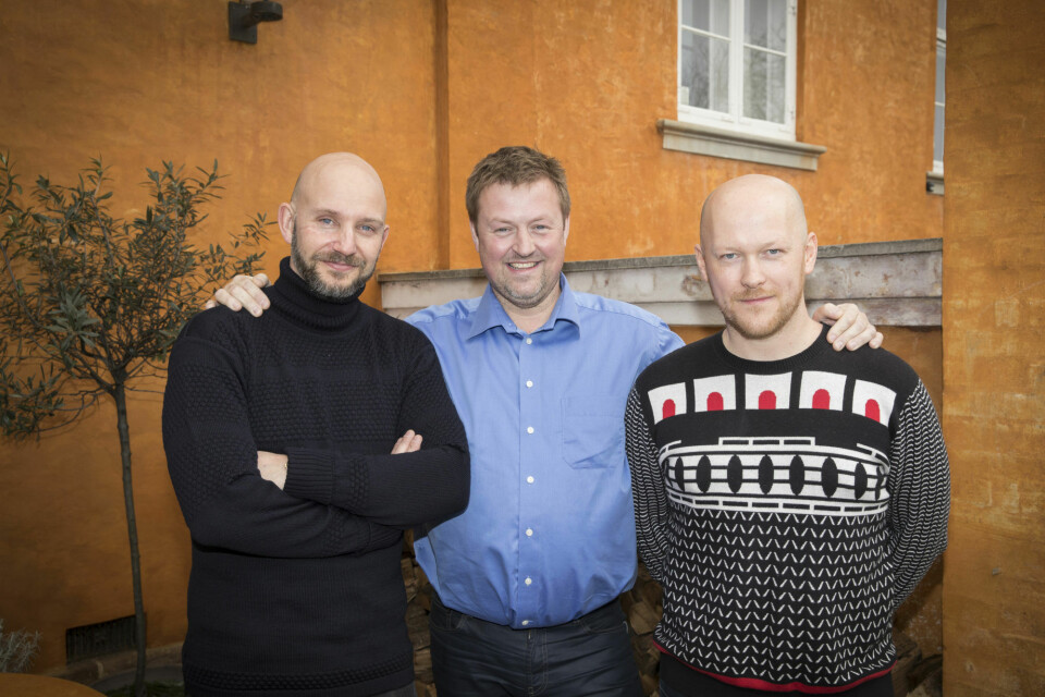 'MasterChef'-dommerne Thomas Castberg, Jesper Koch og Jakob Mielcke (Foto: Lars E. Andreasen)