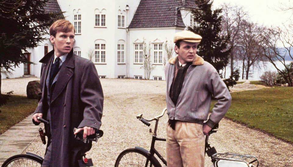 Niels Martin Carlsen – her sammen med Jens Arentzen – begyndte at arbejde som taxavognmand, fordi en sceneskræk forhindrede ham i at fortsætte som skuespiller (Foto: Ritzau-Scanpix)