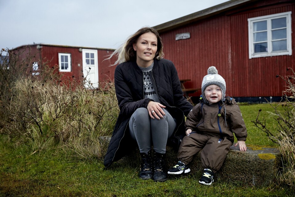 Michelle fra 'De unge mødre' (Foto: Discovery Networks Danmark)