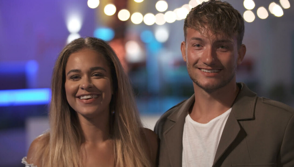 Kasper og Josefine fra 'Love Island' (Foto: TV3)